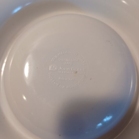 John Deere Melamine Ware Chip And Dip Serving Platter 13" Licensed Product - Picture 5 of 6